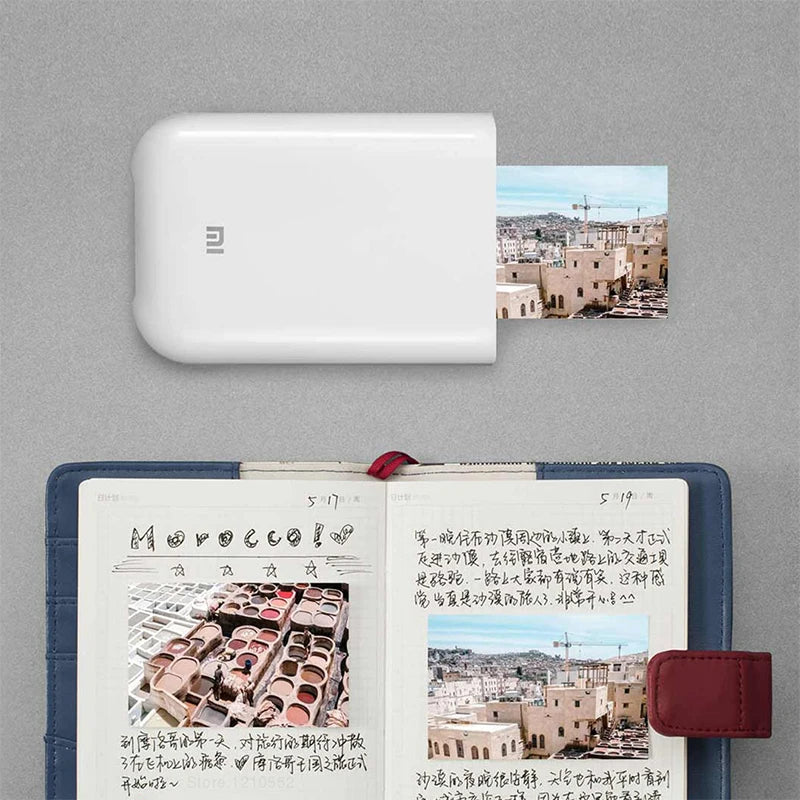 Mini Inkless Photo Printer - Bluetooth & AR Printing