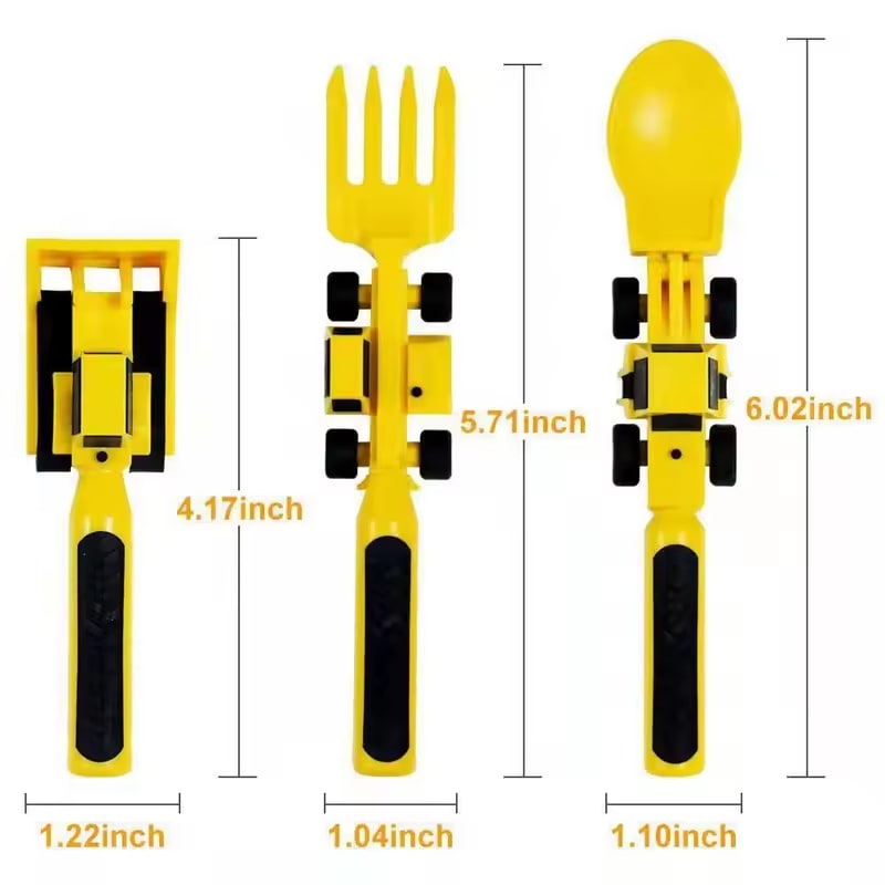 Excavator Utensil Set