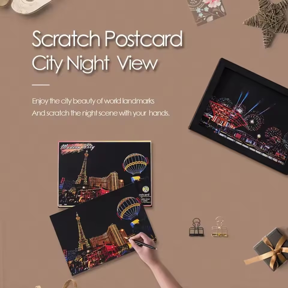 Scratch Painting Set