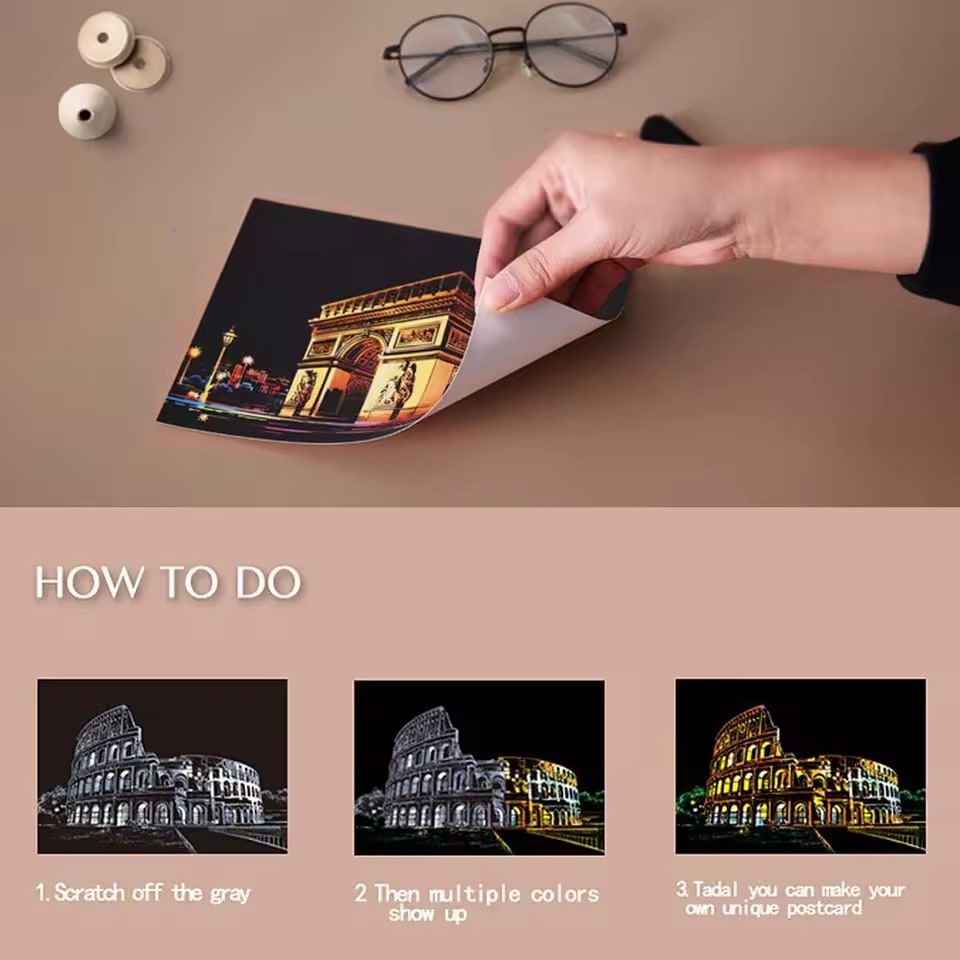 Scratch Painting Set