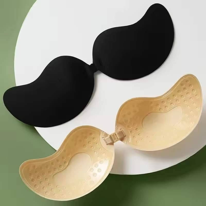Strapless Push-Up Adhesive Bra
