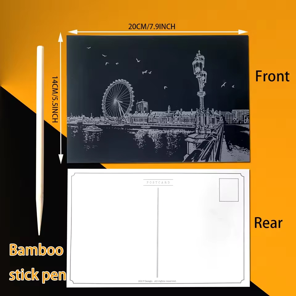Scratch Painting Set