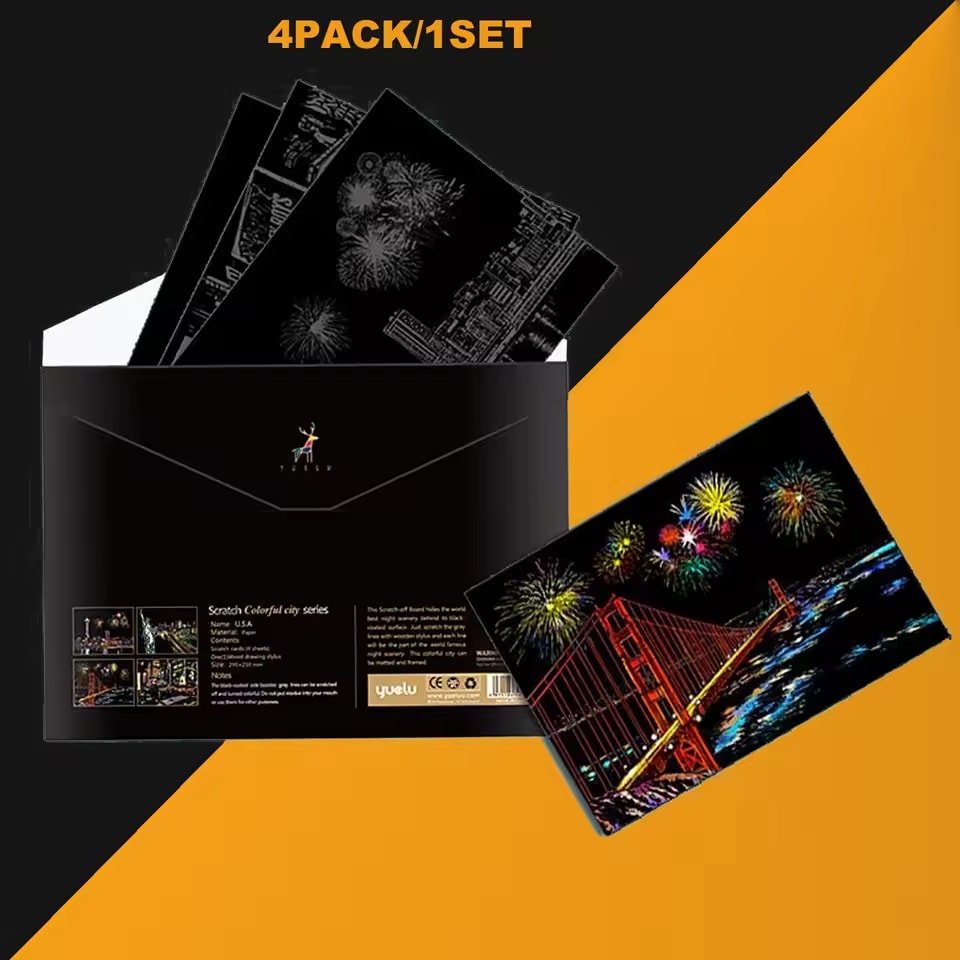 Scratch Painting Set