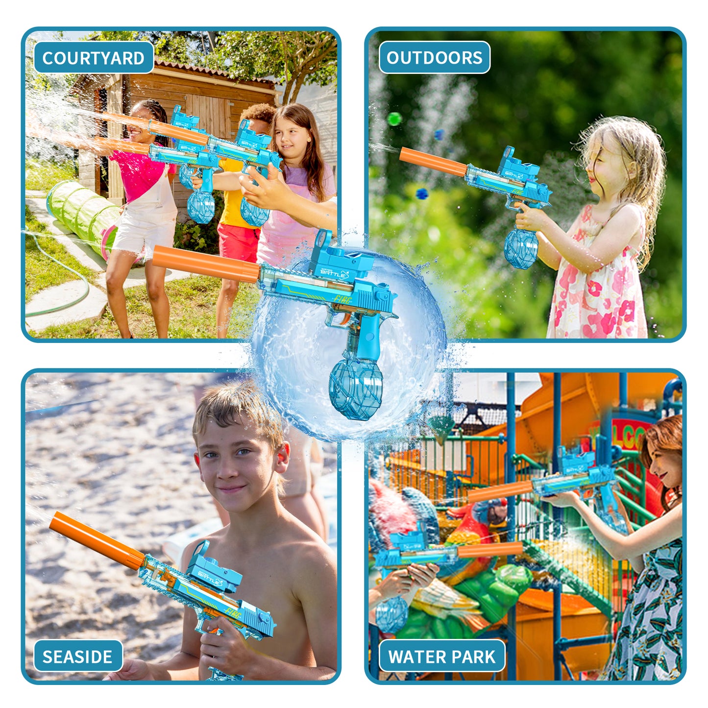 Electric Desert Eagle Water Gun