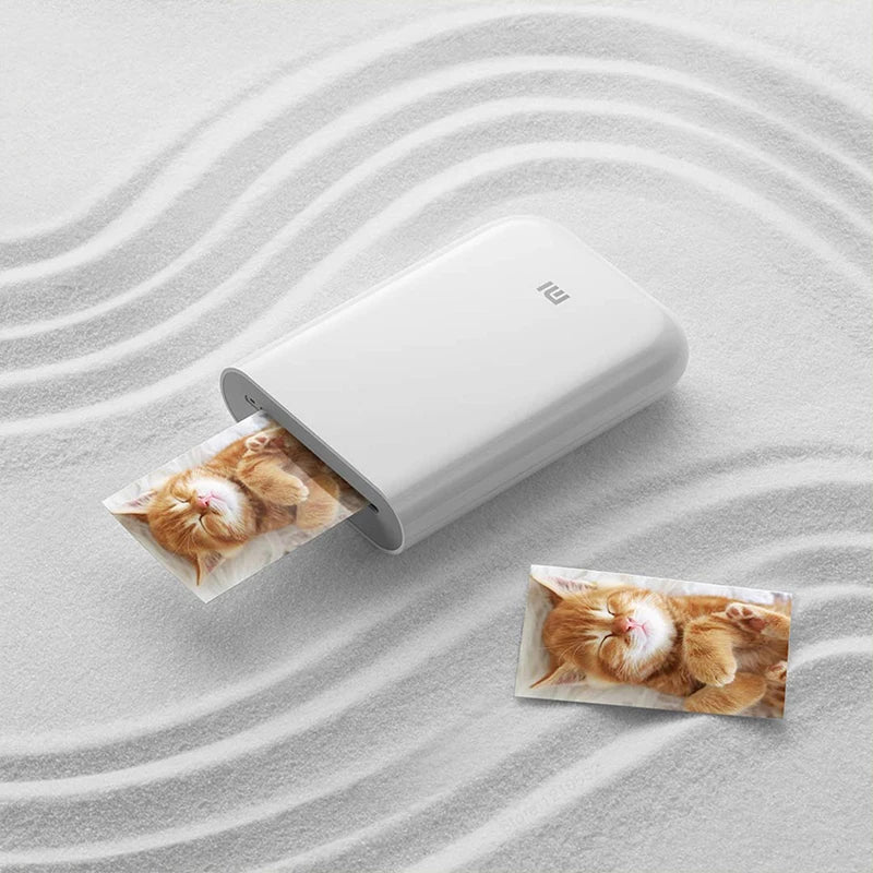 Mini Inkless Photo Printer - Bluetooth & AR Printing