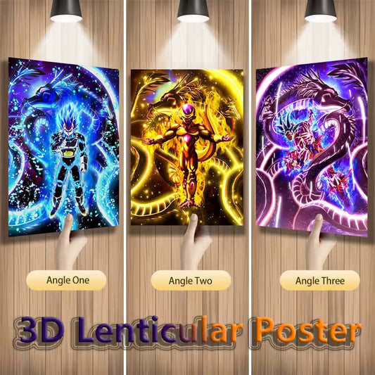 3D Anime Posters