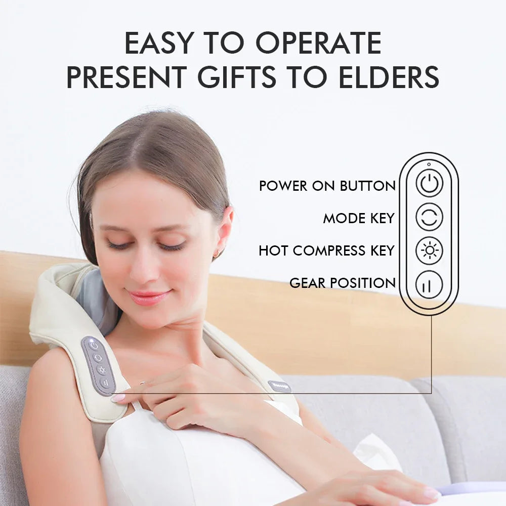 Electric Neck & Back Massager