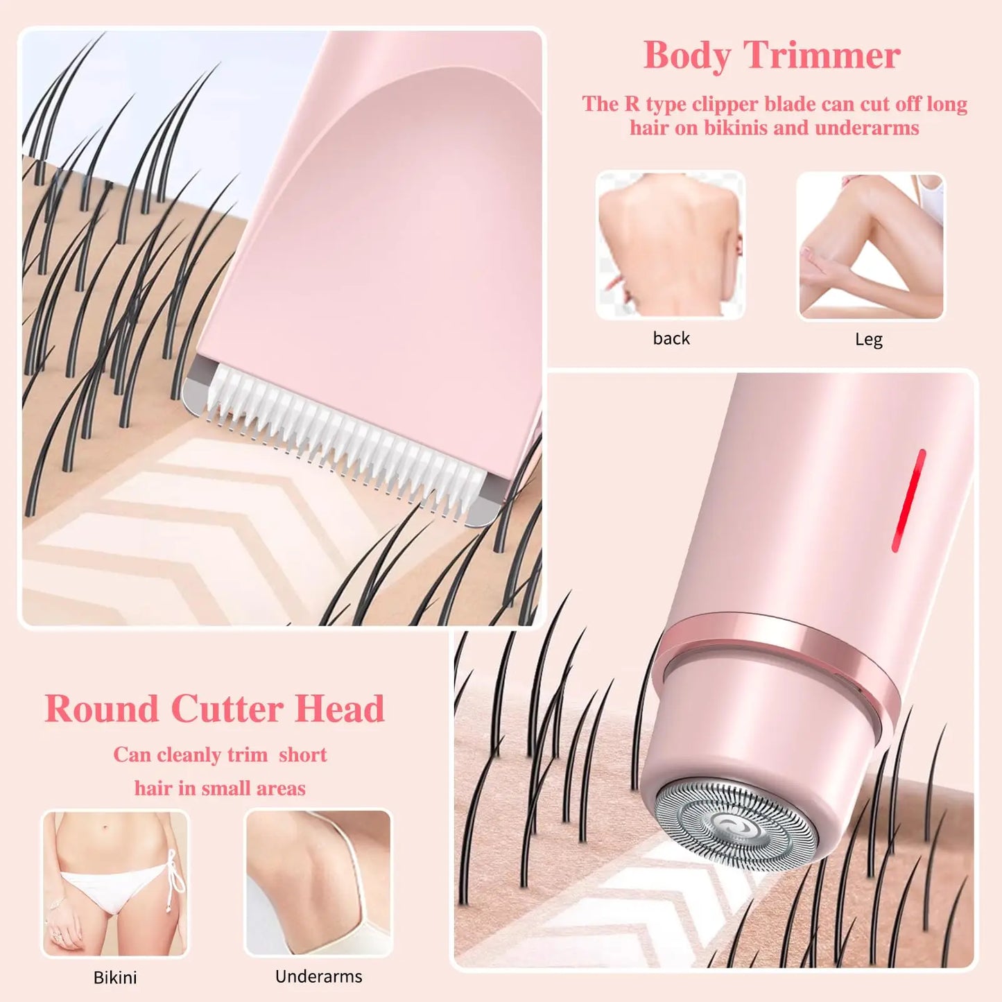 Dual Head Electric Hair Trimmer